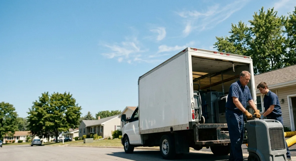 Water Damage Cleanup in Alhambra, IL near me
